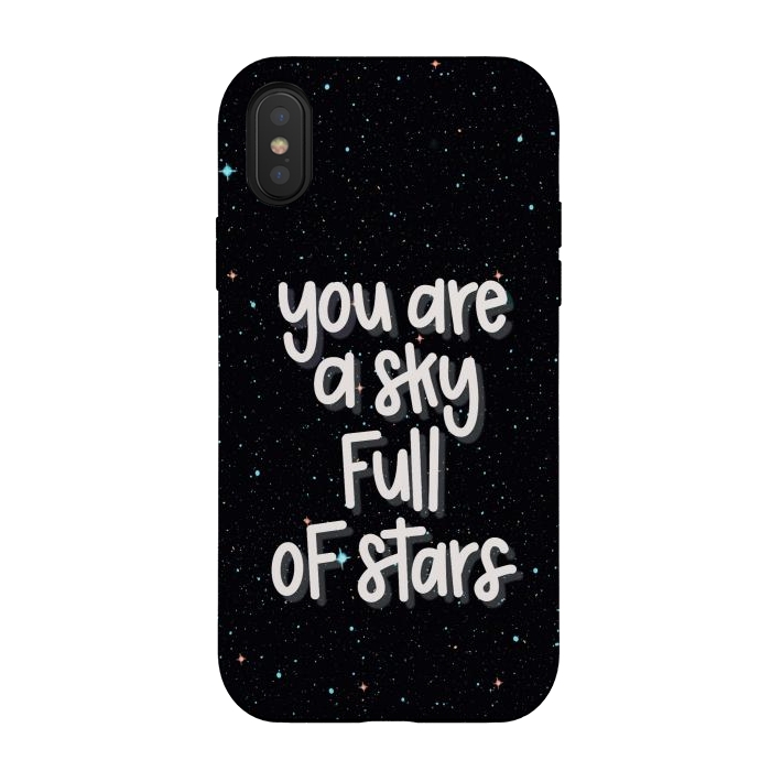 iPhone Xs / X StrongFit Stars by Silvia Mejia