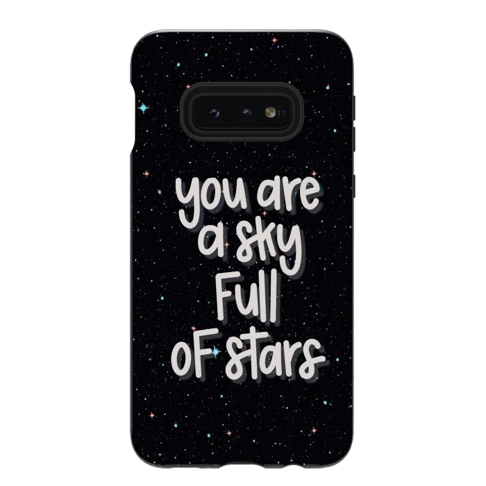 Galaxy S10e StrongFit Stars by Silvia Mejia