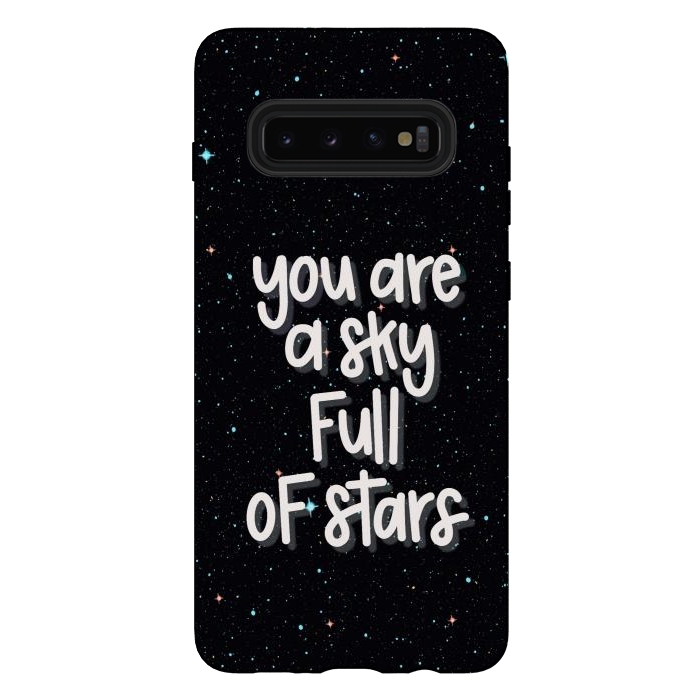 Galaxy S10 plus StrongFit Stars by Silvia Mejia