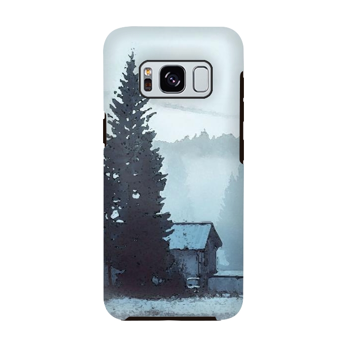Galaxy S8 StrongFit I live by the mountains by Allgirls Studio