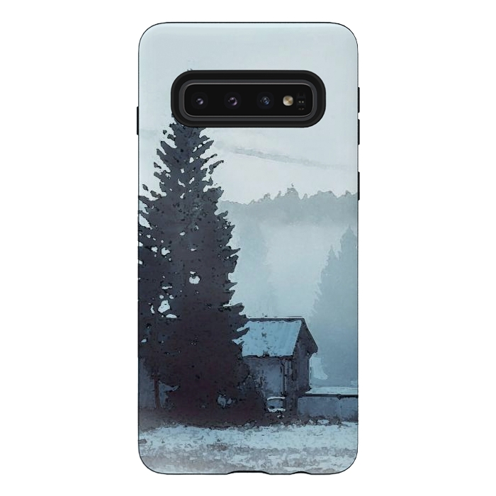 Galaxy S10 StrongFit I live by the mountains by Allgirls Studio
