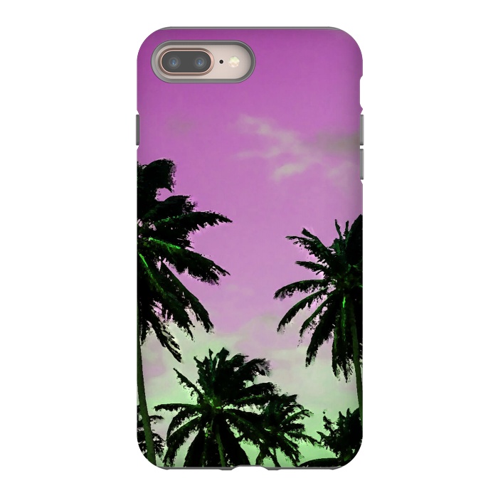 iPhone 7 plus StrongFit Candy Palms by Allgirls Studio