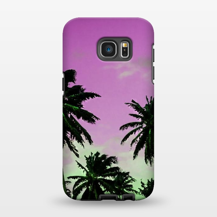 Galaxy S7 EDGE StrongFit Candy Palms by Allgirls Studio
