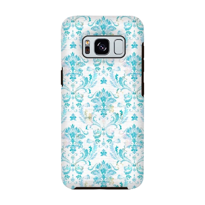 Galaxy S8 StrongFit Demure Damask by gingerlique