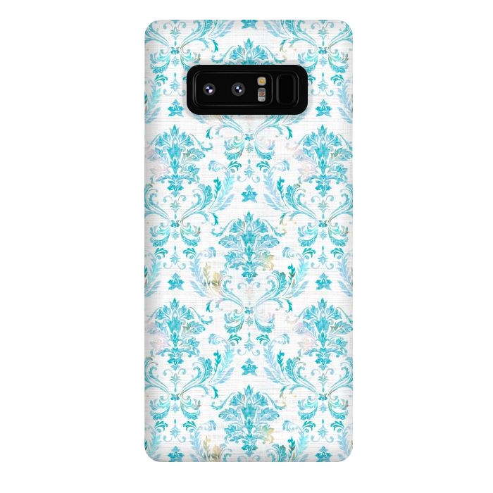 Galaxy Note 8 StrongFit Demure Damask by gingerlique