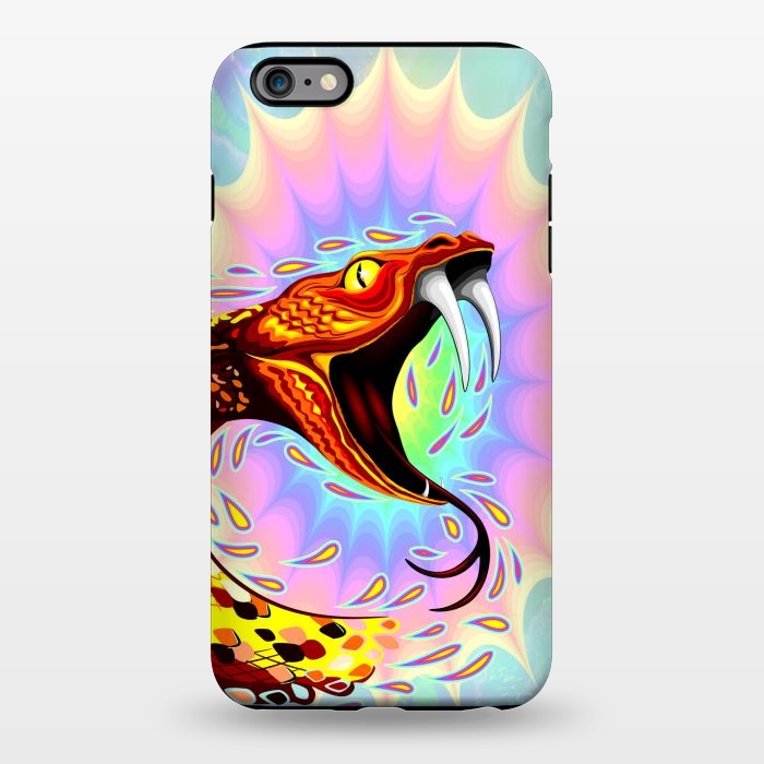 iPhone 6/6s plus StrongFit Snake Attack Psychedelic Art by BluedarkArt