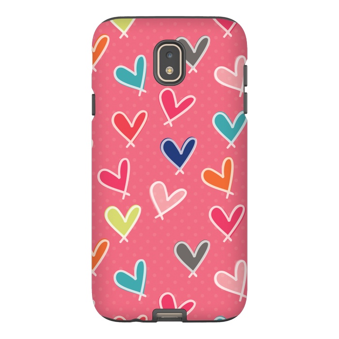 Galaxy J7 StrongFit Pink Blow Me One Last Kiss by Rosie Simons