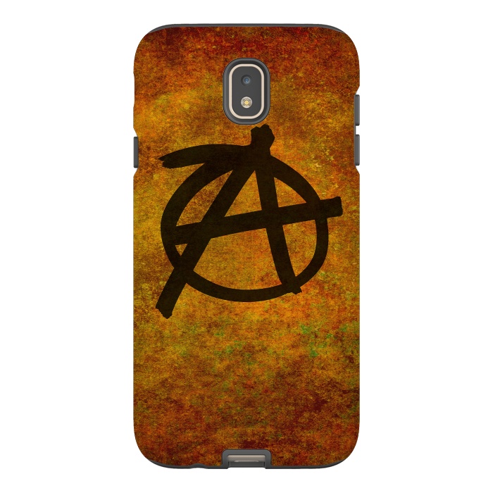 Galaxy J7 StrongFit Anarchy Red by Bruce Stanfield
