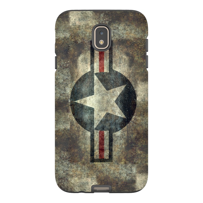 Galaxy J7 StrongFit Airforce Roundel Retro by Bruce Stanfield