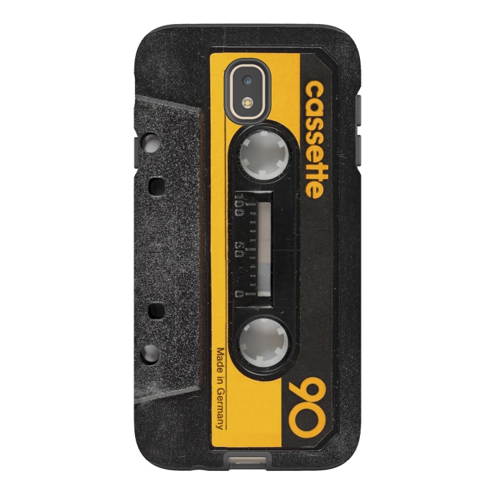 Galaxy J7 StrongFit CASSETTE YELLOW by Diego Tirigall