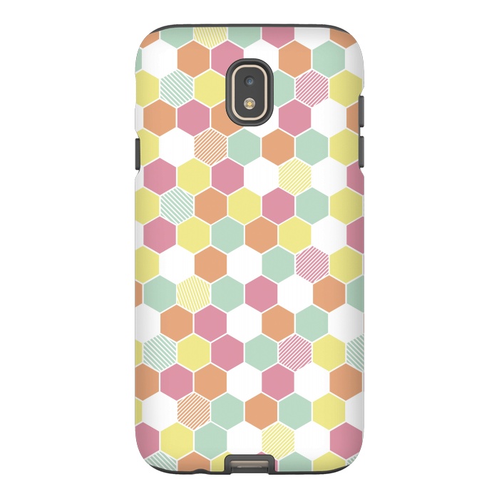 Galaxy J7 StrongFit Geo Hex by Alice Perry Designs