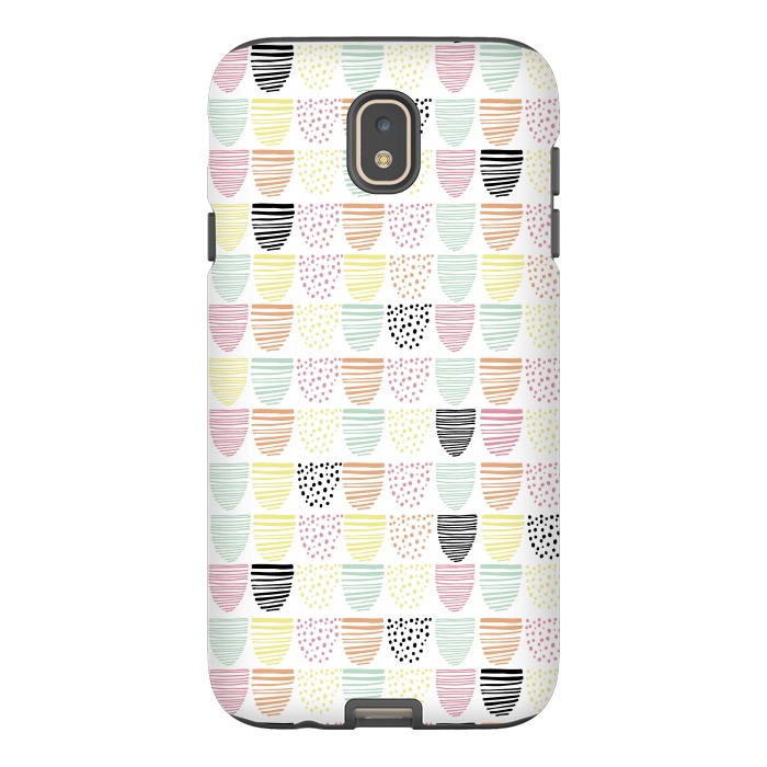 Galaxy J7 StrongFit Scandi Doodle by Alice Perry Designs