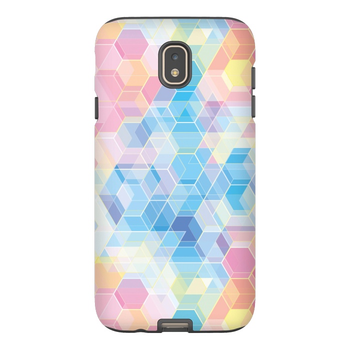 Galaxy J7 StrongFit Hexagons by M.O.K.