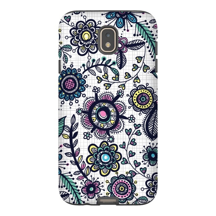 Galaxy J7 StrongFit linea floral by Laura Grant
