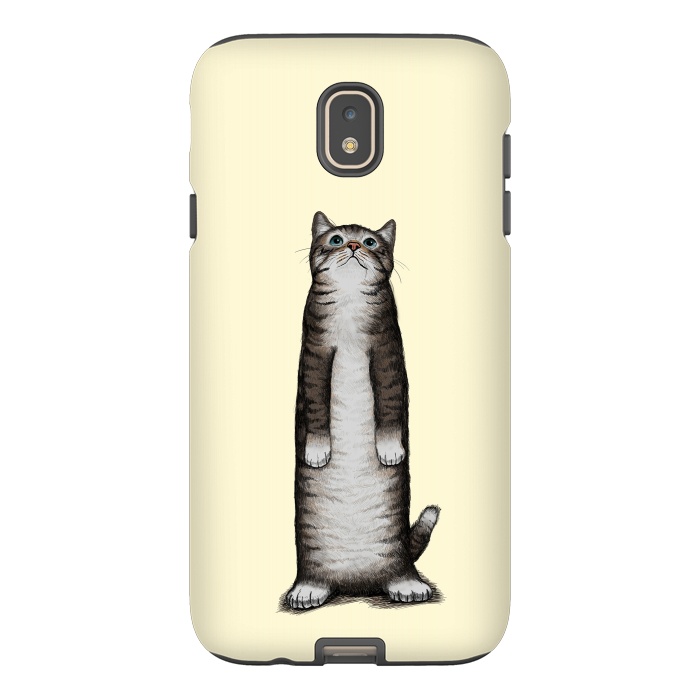 Galaxy J7 StrongFit Look Cat by Tummeow