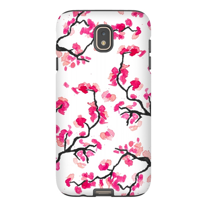 Galaxy J7 StrongFit Japanese Cherry Blossoms by Amaya Brydon