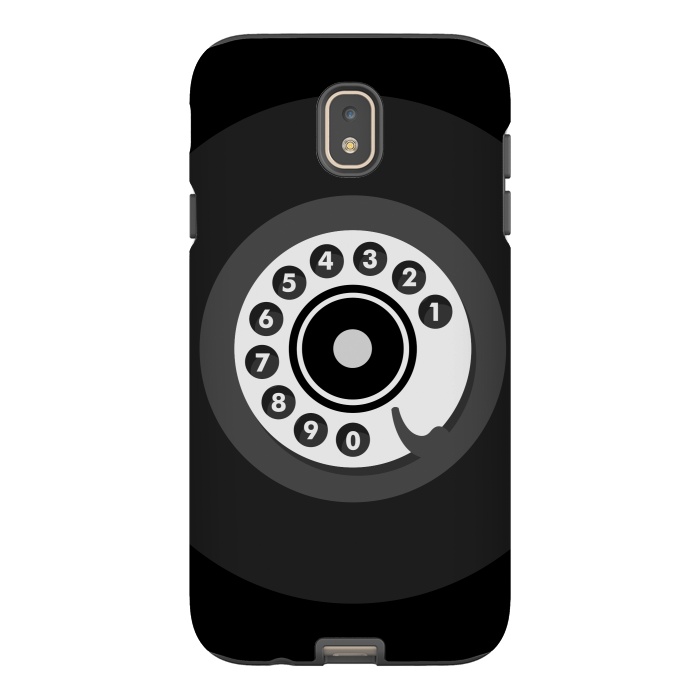 Galaxy J7 StrongFit Vintage Black Phone by Dellán