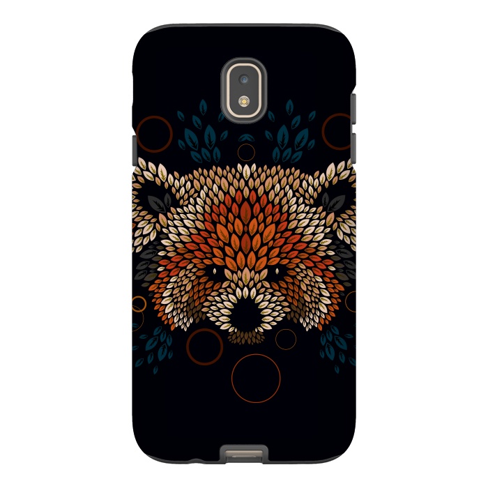 Galaxy J7 StrongFit Red Panda Face by Q-Artwork