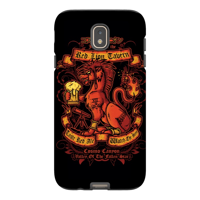 Galaxy J7 StrongFit Red Lion Tavern by Q-Artwork