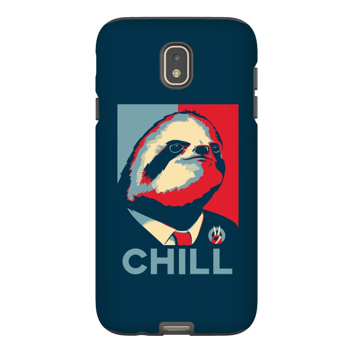 Galaxy J7 StrongFit Sloth For President by Grant Stephen Shepley
