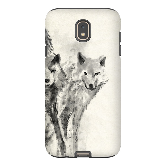 Galaxy J7 StrongFit Wild Wolf by 38 Sunsets