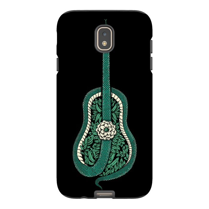 Galaxy J7 StrongFit Snake Guitar by Coffee Man
