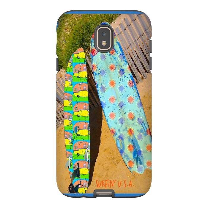 Galaxy J7 StrongFit Surfin USA by Bettie * Blue