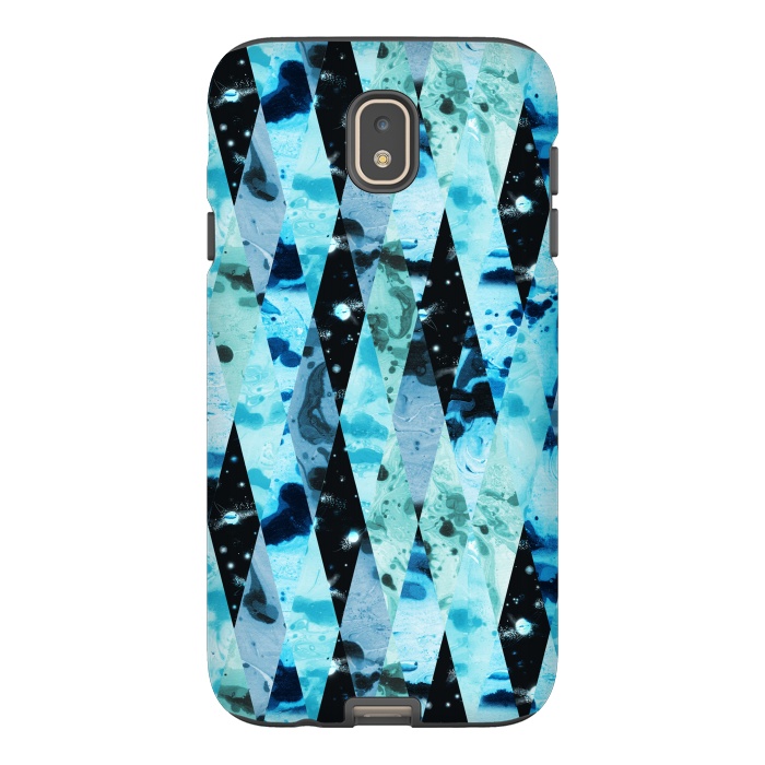 Galaxy J7 StrongFit Marble diamonds by Laura Grant