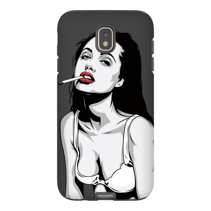 Galaxy J7 StrongFit Red lips by Roland Banrévi