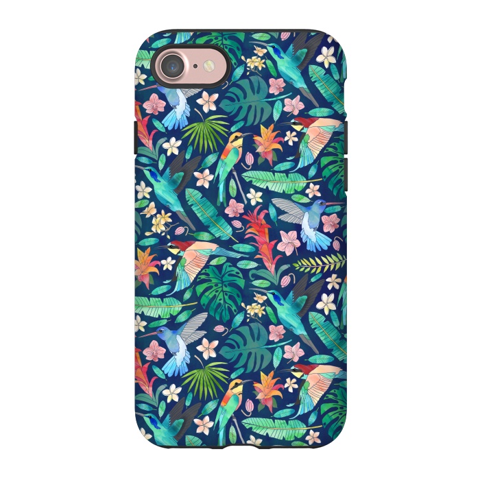 iPhone 7 StrongFit Birds In Bohemian Paradise by Tangerine-Tane