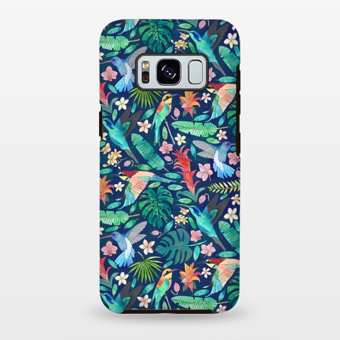 Galaxy S8 plus StrongFit Birds In Bohemian Paradise by Tangerine-Tane