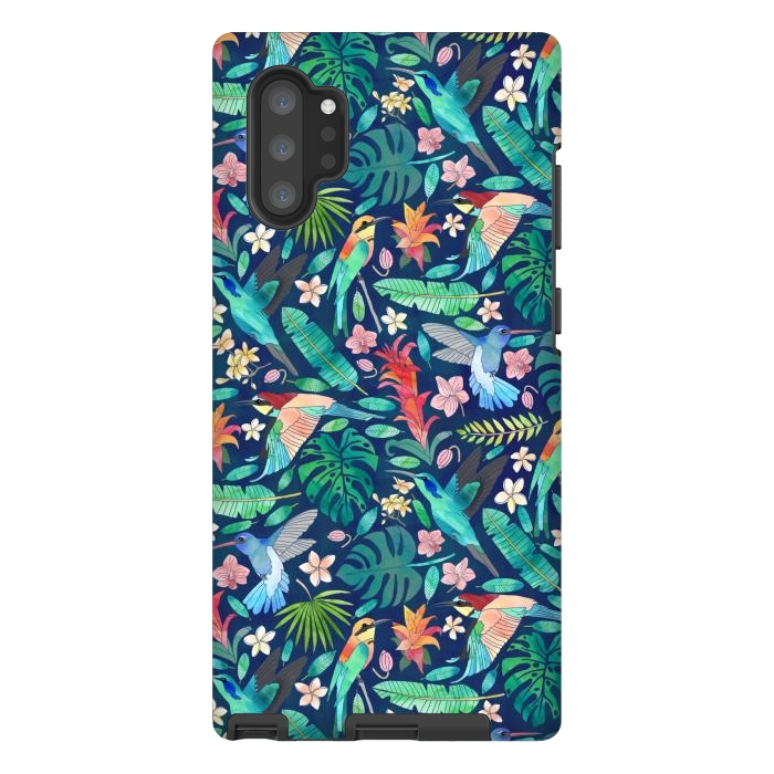 Galaxy Note 10 plus StrongFit Birds In Bohemian Paradise by Tangerine-Tane