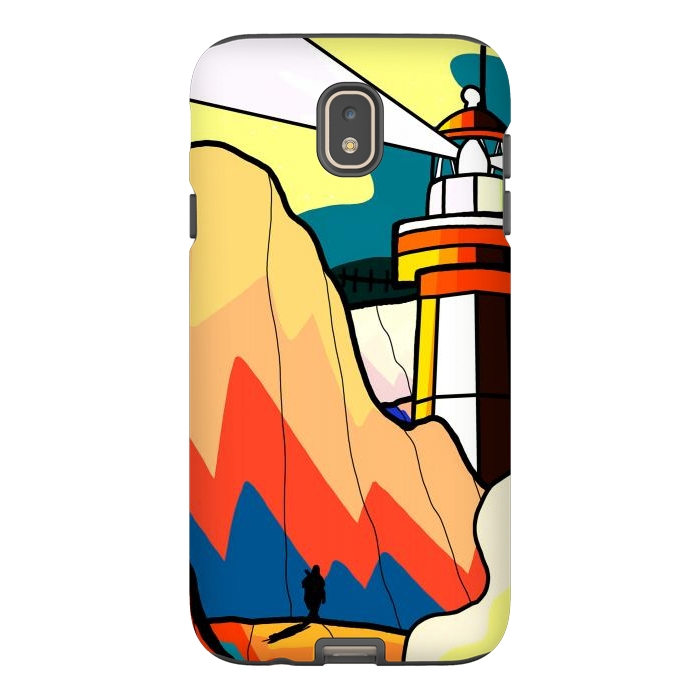 Galaxy J7 StrongFit The lost lighthouse by Steve Wade (Swade)