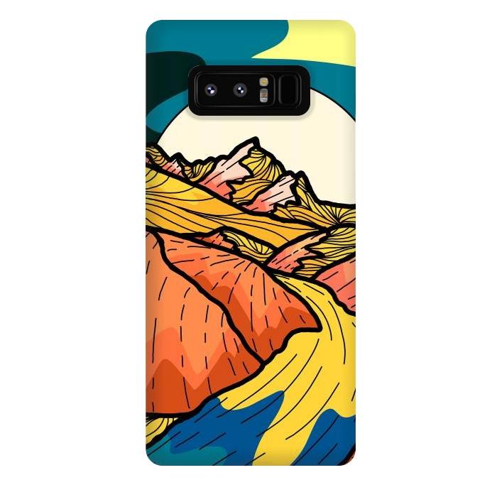 Galaxy Note 8 StrongFit The yellow river by Steve Wade (Swade)