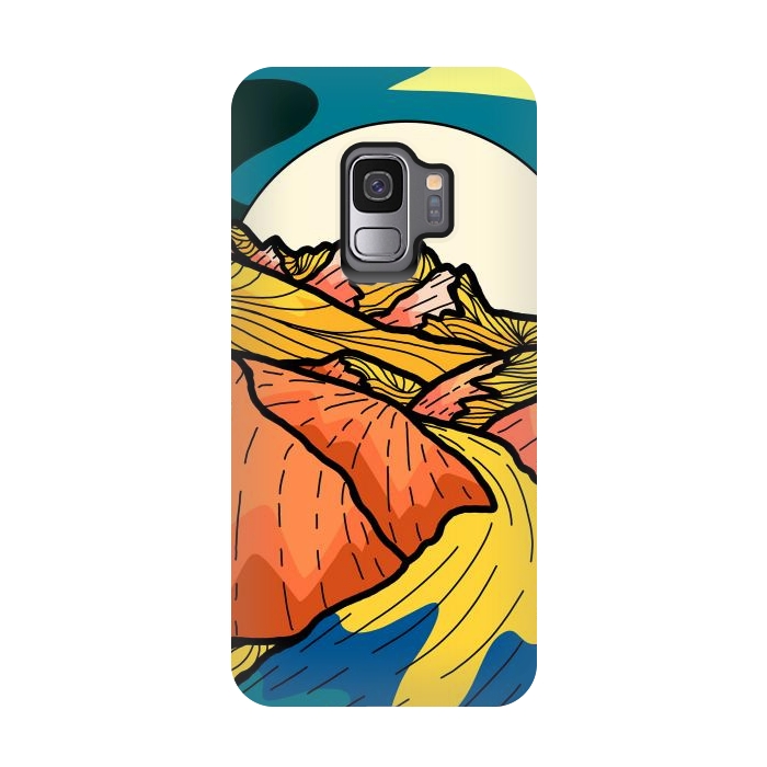 Galaxy S9 StrongFit The yellow river by Steve Wade (Swade)