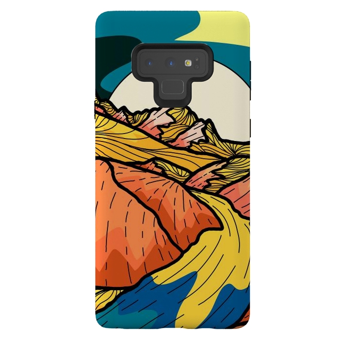 Galaxy Note 9 StrongFit The yellow river by Steve Wade (Swade)
