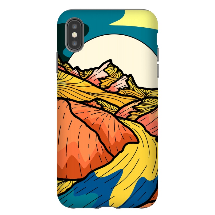 iPhone Xs Max StrongFit The yellow river by Steve Wade (Swade)