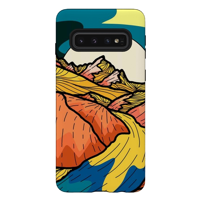 Galaxy S10 StrongFit The yellow river by Steve Wade (Swade)
