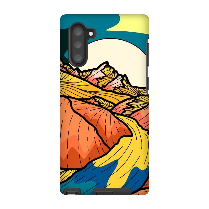 Galaxy Note 10 StrongFit The yellow river by Steve Wade (Swade)
