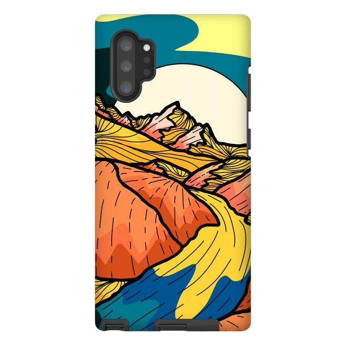 Galaxy Note 10 plus StrongFit The yellow river by Steve Wade (Swade)