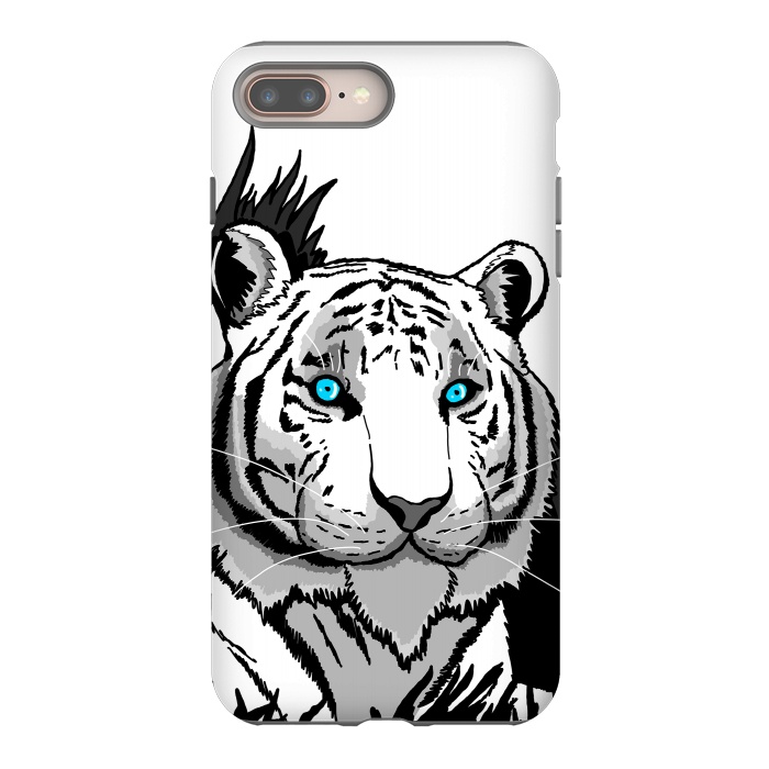iPhone 7 plus StrongFit The white tiger by Steve Wade (Swade)