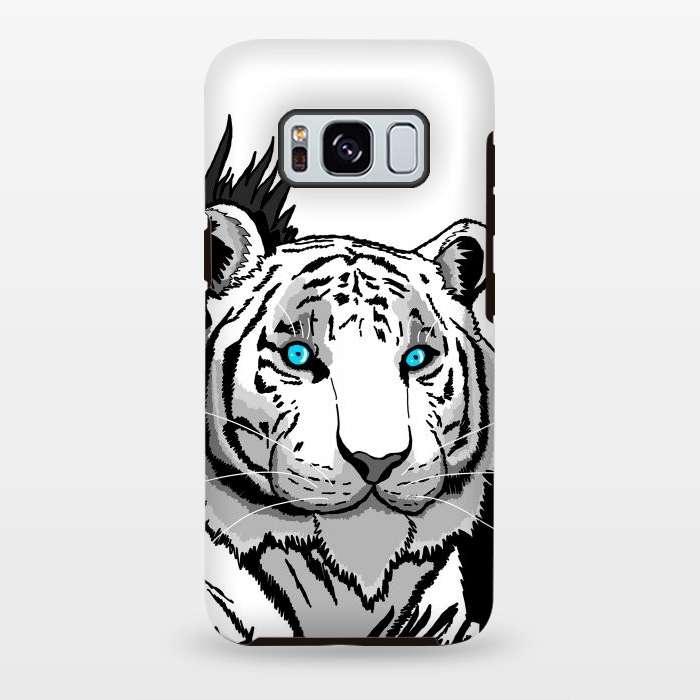 Galaxy S8 plus StrongFit The white tiger by Steve Wade (Swade)