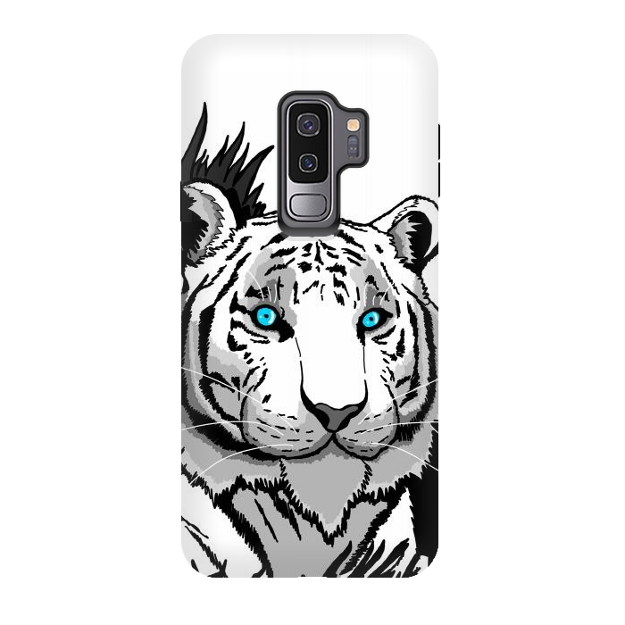 Galaxy S9 plus StrongFit The white tiger by Steve Wade (Swade)