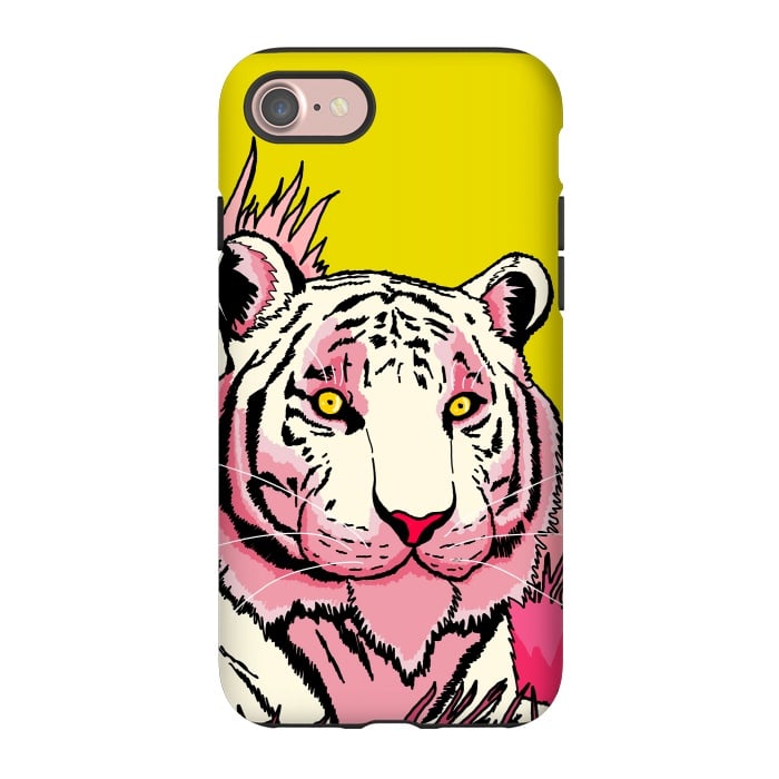 iPhone 7 StrongFit The pink tone tiger by Steve Wade (Swade)