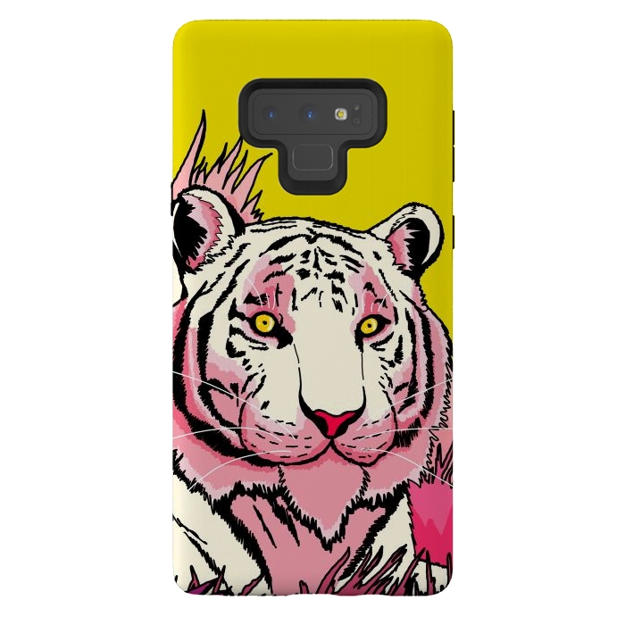 Galaxy Note 9 StrongFit The pink tone tiger by Steve Wade (Swade)