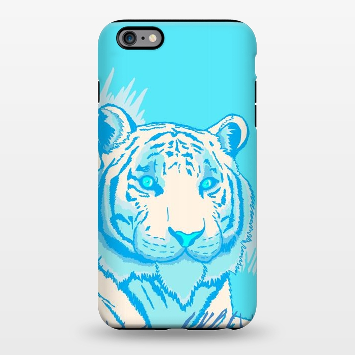 iPhone 6/6s plus StrongFit The blue tiger by Steve Wade (Swade)