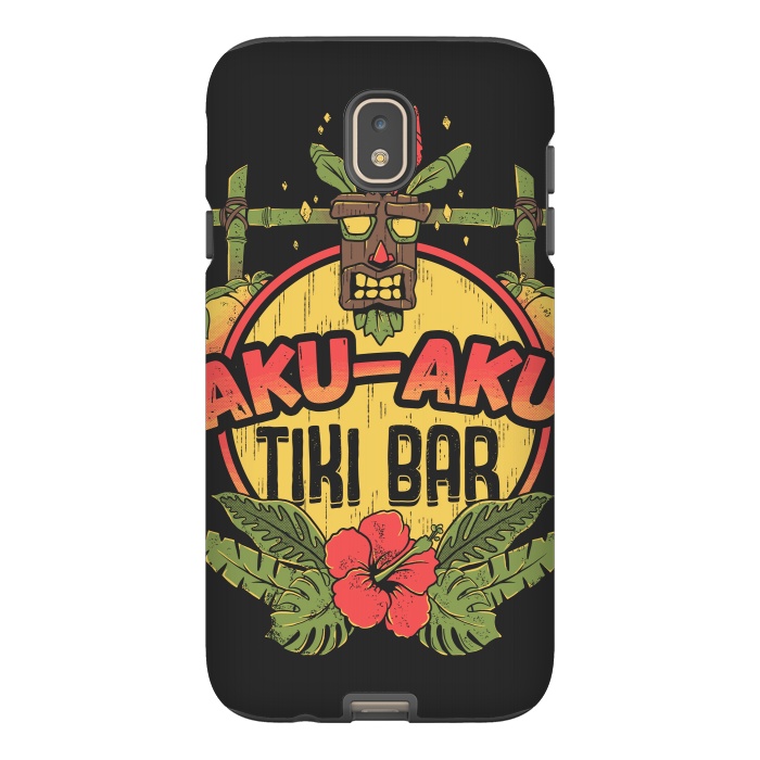Galaxy J7 StrongFit Aku Aku - Tiki Bar by Ilustrata