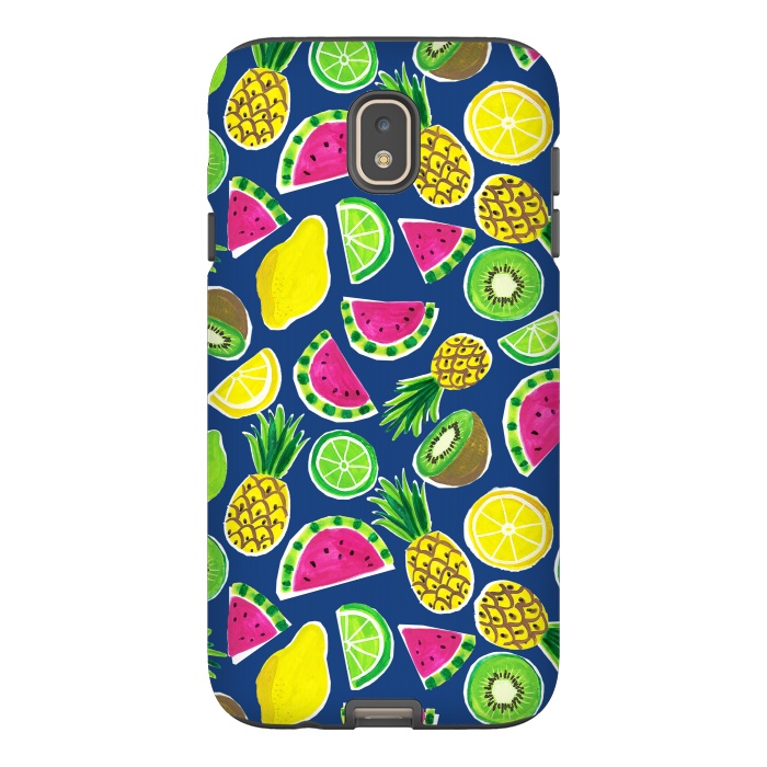 Galaxy J7 StrongFit painted fruit salad by Laura Grant