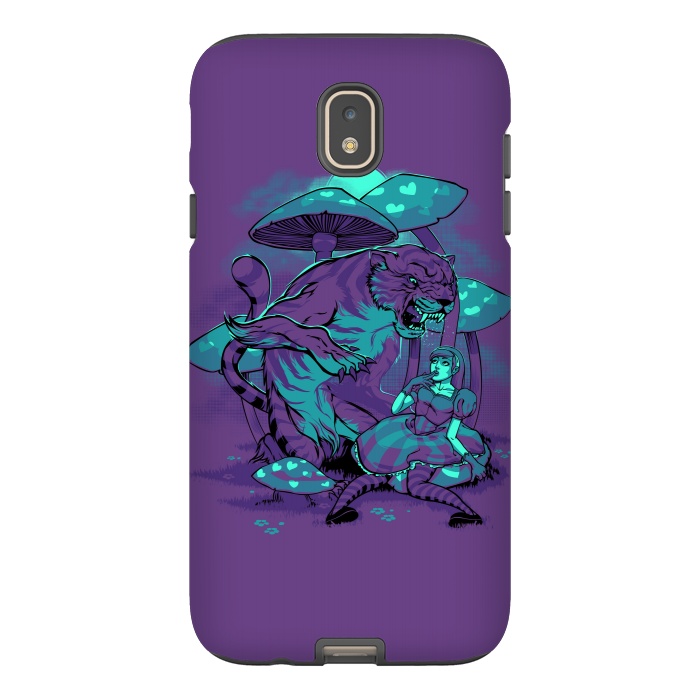 Galaxy J7 StrongFit Cheshire Cat by Draco