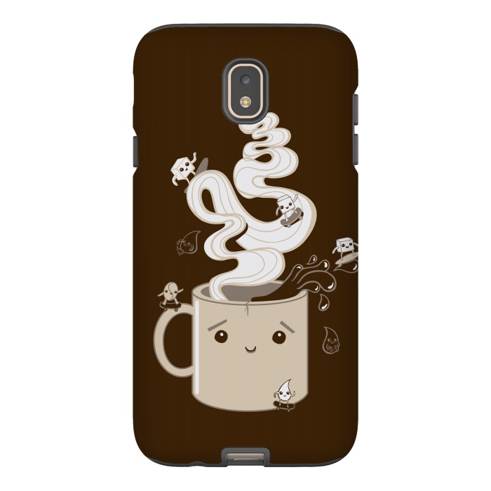 Galaxy J7 StrongFit Extreme Coffee Sports by Wotto